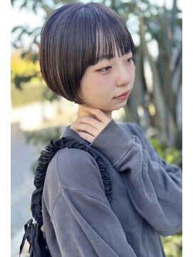 イーズ 鎌倉(e's) 《e's イーズ鎌倉》顔周り似合わせ◎大人ショートボブ/ミニボブ