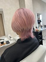 キング(K!ng)&nbsp;縮毛矯正髪質改善ハイライトレイヤーカット楠葉美容室エクステ