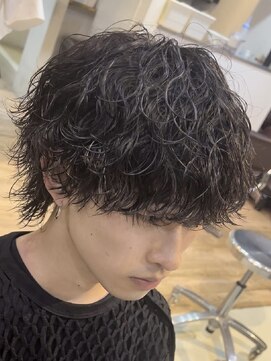 フィフス 天神大名(fifth) 天神サーフカール波巻きパーマツイストスパイラルパーマ緩め20代