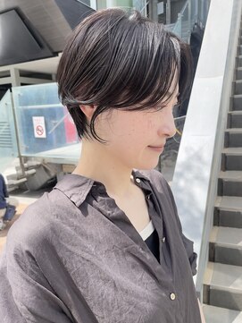 ヌード(NUDE) NUDE30代40代ハンサムショート前髪なしショート大人ショートボブ