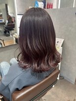 ザラブズラフズヘアー 守恒店(the loves laughs hair) くせ毛風カール/ミディアム/くびれカール