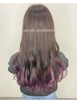 ベルフェミンクレイル(Belle femin CLAIRE) purple gradation★masami style