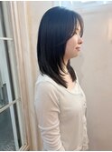 レイヤー/伸ばしかけヘア/小顔ヘア /ブリーチなしカラー