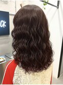 ★10代20代/マレットヘア/ウェットスタイル/くるくるパーマ