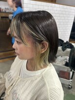 アトリエ ジジ(atelier ZiZi)&nbsp;インナーカラー　ホワイトベージュ