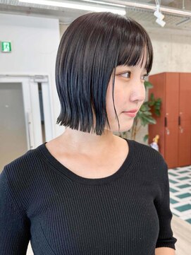 ノエ(noe) ミディアムヘア/デザインカラー/フェイスフレーミング/栄r176