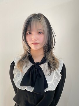 サクラ オモテサンドウ(SAKURA) ハッシュカット/フェイスフレーミング/デザインカラー