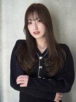 ラベル 渋谷(LAVEL) 大人小顔レイヤー/ココアブラウン