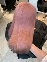 ペレ アネックス 大阪梅田茶屋町店(PELE ANNEX)&nbsp;くびれヘア/アプリコットオレンジ/ハイライトカラー/梅田