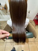 セックヘアデザイン(Sec hair design)&nbsp;“「え？これ縮毛矯正なの？」と驚かれる”　質感改善縮毛矯正