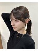 《顔まわり》小顔見えNo.1!垢抜ける顔まわりレイヤーカット