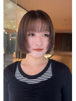 ノラ ヘアーサロン(NORA HAIR SALON)&nbsp;【喜友名】ボブ顔まわりレイヤーカット透明感カラー