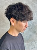 [伊勢崎/Men's/眉毛/ニュアンスパーマ/メンズパーマ]