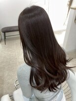 ベル サウス(BHEL south) 津市ロングレイヤーカットハッシュカット透明感カラー重めロング