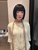 シータ(sheta)&nbsp;【表参道sheta/riria】黒髪ボブレイヤー