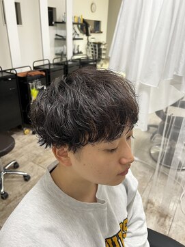 レブラン(r'e blanc) 緩めニュアンスパーマ