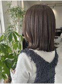 透明感増し増し◎グレージュカラー