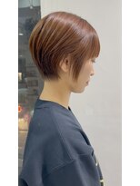 ファイブボックスヘアー 広島(five vox hair)&nbsp;コンパクトに仕上げたショートスタイル