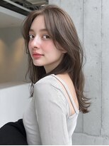 レア 銀座(Le'a)&nbsp;レイヤーカットハイレイヤー顔周りカット韓国風レイヤー髪質改善