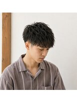 スープレックス ヘアーデザイン(SOUPREX HAIR DESIGN)&nbsp;メンズツーブロックマッシュショート　20代 30代 40代 50代 60代