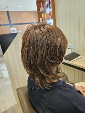 セッションパーゴ(SESSION PAGO) 柔らかくまとまるミディアムスタイル