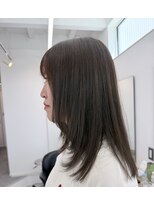 ソワ(sowa)&nbsp;オリーブグレージュレイヤーカット