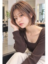 FRAMES 南浦和店【11月6日OPEN（予定）】&nbsp;ショートボブ髪型20代30代40代前髪あり前髪なし面長丸顔南浦和
