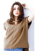 大人クールなセミロング
