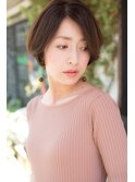 30代40代★小顔★エレガントなセンシュアルショート