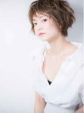 カバーヘア ブリス 大宮西口(COVER HAIR bliss) *bliss大宮*ふんわり♪外国人風無造作カールのエッジショートt