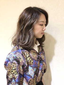 スーパーカットトリイマエショップ(SUPER CUT TORIIMAE SHOP) ゆるふわパーマ　ミディアム