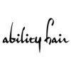 アビリティ ヘアー(ability hair)のお店ロゴ