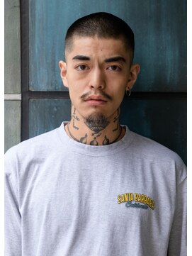 エヌドットバーバー ヒロオ(N.BARBER HIROO) ボウズ×スキンフェード【広尾】<理容室>