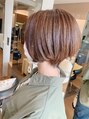 ザ ギャラリーヘアー(The gallery hair) スッキリショートボブ。スタイリング楽です(^^)