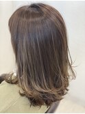 ナチュラルバレイヤージュ