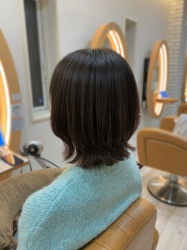 アドラーブル けやき通り店(adorable) 小顔みえする♪【くびれボブ】10代20代30代