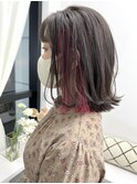 《花屋併設》ニュアンスカラー/コットンピンク/カールラフ◎20代