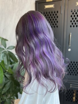 ヴァイス 新宿店(VAICE) モードヘア/ハイライト ラベンダーカラー[新宿/ハイトーン/韓国]