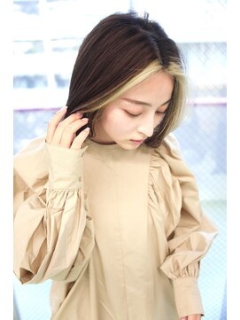 グランアージュ 船橋南口店(grandage) フェイスフレーミング/インナーカラー/ファイバープレックス