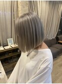 ホワイトブロンドヘアで可愛く#恒吉