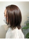 小顔効果の大人くびれボブ