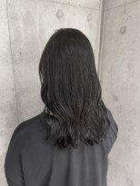 リビンバイアフロート(Livin by afloat) 韓国暗髪　ダークブルー　おおたかの森