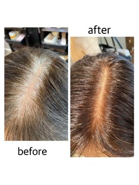 ヘアカラー専門店 アフェプラス 香里園店(affe+) リタッチ