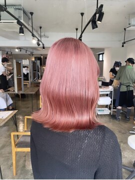 ザ オーダー(THE ORDER) ピンクベージュ/ピンクカラー/ダブルカラー/ケアブリーチ/艶髪