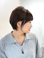 トト 船橋店(toto.)&nbsp;黒髪/グレーベージュ/レイヤーロング/前髪パーマ[西船橋/津田沼]