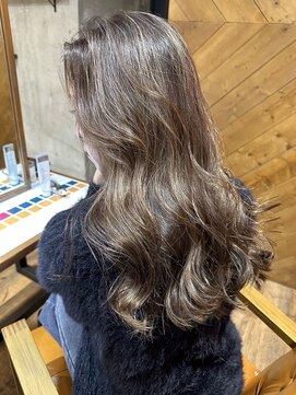 レニーバイエース(LANY by ACE) LANY 横浜　オリーブベージュ×TOKIOトリートメント