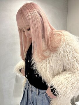 ペレ 梅田(PELE) 前髪/アンブレラカラー/こなれミディ/イメチェン/ウェーブパーマ