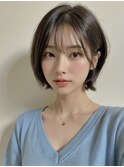 外はねミニボブ【スタイリスト桂口】