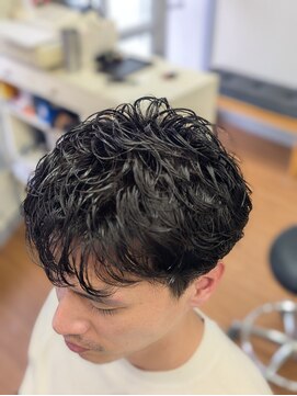しみず和衛の店 クセ毛風パーマ