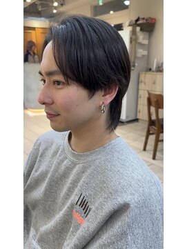 テトラ バイ ネオリーブ 横浜西口店(tetra by neolive) 横浜★センターパートの韓国風カルマパーマ